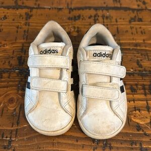 Black Adidas Striped